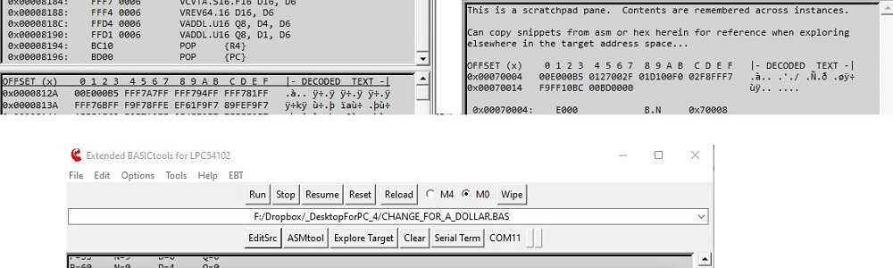 New Extended BASIC debug tool