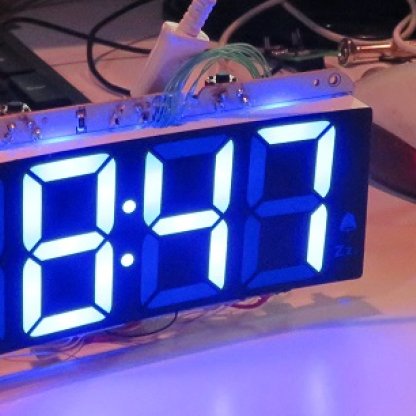 Web connected clock up