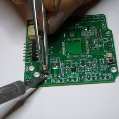 Soldering SMT components