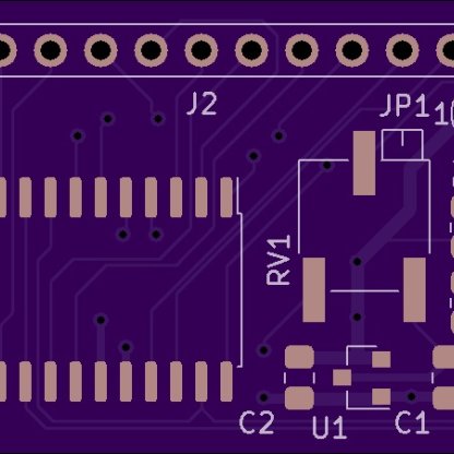 LCD interface PCB