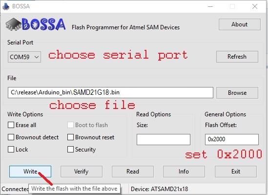 Bossa App screen
