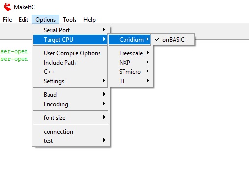 MakeItC C on BASIC