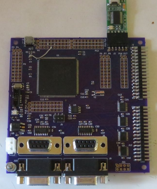 LPC54016 custom PCB