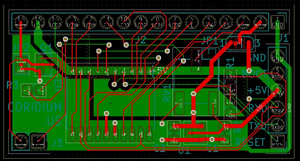 PCB layout